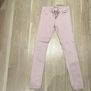 Zara Pink Skinny Jeans